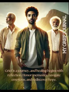 My Grief Journal with Reflective Prompts Inspirational Quotes and Space for Personal Expression for Healing and Solace