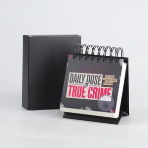 Daily Dose of True Crime: 366 Days of True Crime Events - Desk Flip Calendar