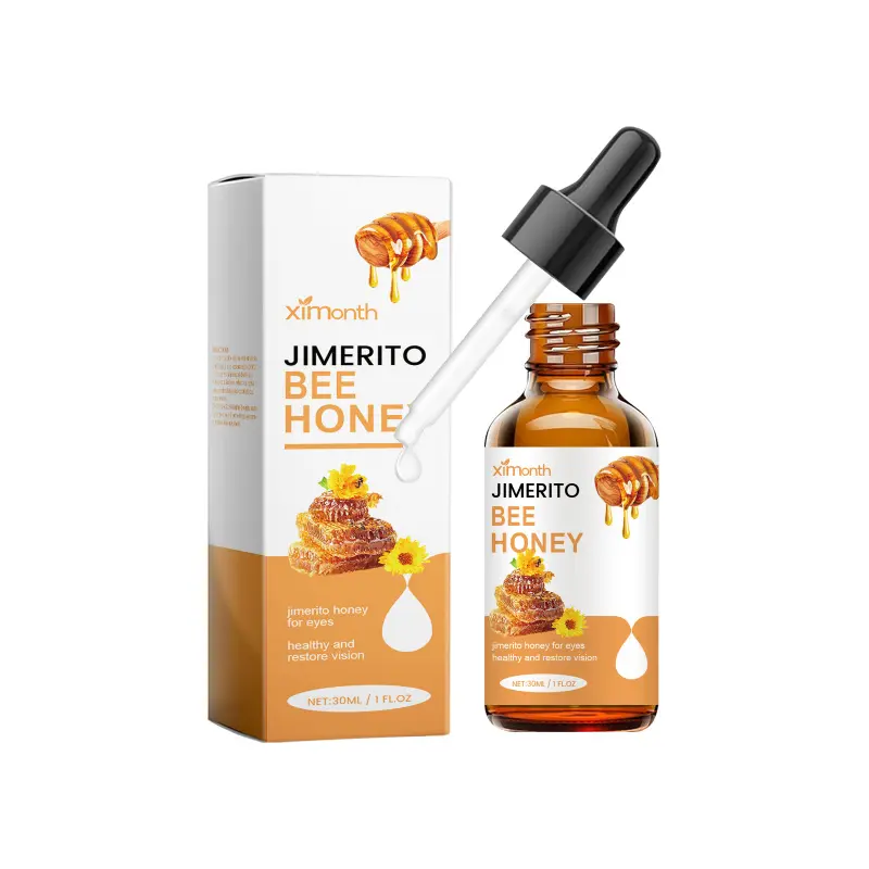 Ximonth Honey Eye Care Solution Refreshing Moisturizing Relieving Eye Astringency Dry Comfortable Care Eye Drops eyedobraces