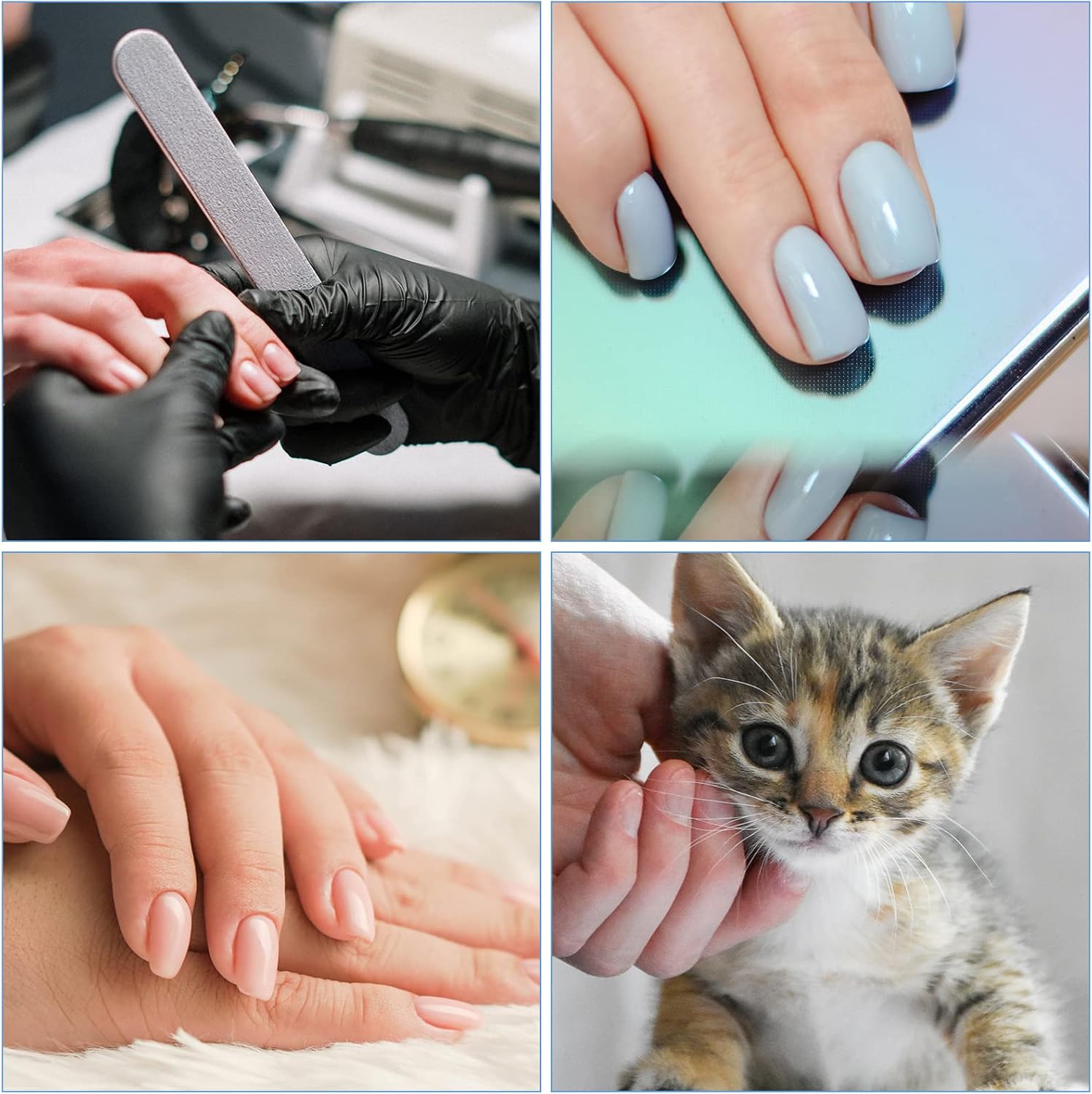 Nail File and Buffer (10 Pcs), Buffer Block Nail Files Double Sided 100/180 Grit for Acrylic and Natural Nails, fingernail Emery Board Buffing Blocks Manicure Set Nail Care kit Tool Halfmoon Arc Nail File and Buffer (10 Pcs), Buffer Block Nail Files Double Sided 100/180 Grit for Acrylic and Natural Nails, fingernail Emery Board Buffing Blocks Manicure Set Nail Care kit Tool Halfmoon Arc