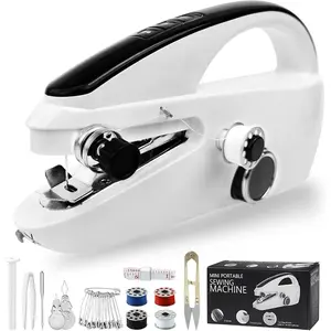 Hand Held Sewing Machines For Adults, Hand Held Sewing Machines For Hemming with Test(Not second-hand), Easy To Use Hand Sewing Machine For Beginners,