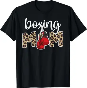 Boxing Mama Proud Boxing Mom Boxing Mother T-Shirt