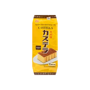 IMURAYA Japanese Castella Cake Original Flavor - Soft & Moist Sponge Cake, 7 Pieces, 280g