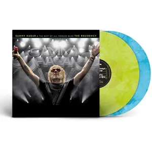 Sammy Hagar - Sammy Hagar & The Best Of All Worlds Band - The Residency  [VINYL RECORD - LP] Explicit, Blue, Colored Vinyl, Green