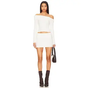 superdown Ava Skirt Set in Cream