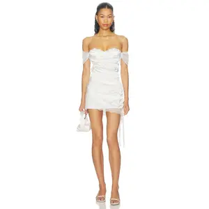 KAT THE LABEL Marilyn Slip Dress in Ivory