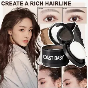 Soft Matte Hairline Powder Ultra Fine No Grain Natural Finish Build Realistic Matte Hair Texture