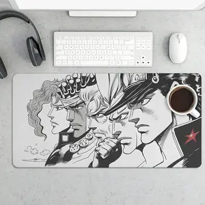 JoJos Bizarre Ads Mouse Pad Anime Inspired Design for Gaming & Office Use Durable Smooth Surface Perfect for Gamers
