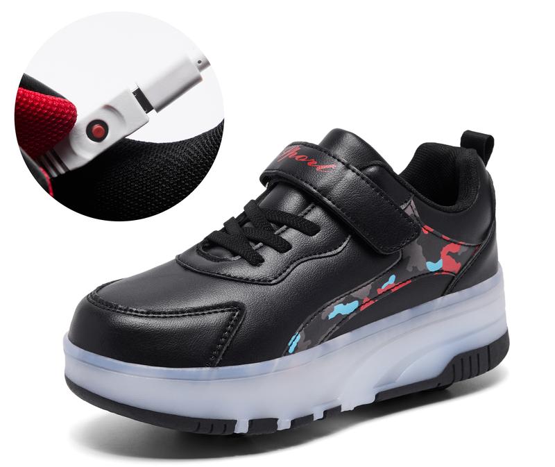 Children's LED light skate shoes are fun and fashionable, suitable for boys and girls' birthday parties and Christmas