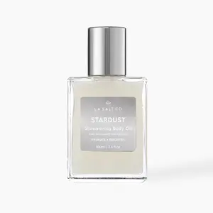 LA SALT CO Stardust Shimmer Oil - Silky Blend Scented Body Care - 3.4 Fl. Oz - Antioxidant Rich Formula for Hydration & Radiance