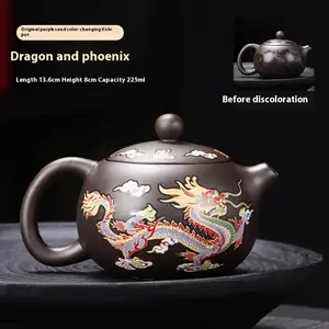 Color Changing Ceramic Teapot,