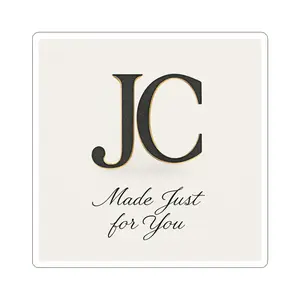 Personalized Kiss-Cut Stickers - Custom Monogram, Laptop Decals, Gift for Her, Wedding Favors, Unique Decor