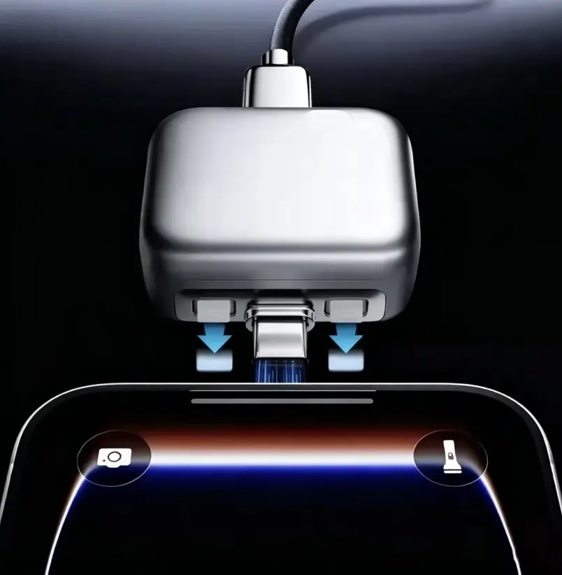 140W USB-C Type-C Plug Charger with Physical Battery Disconnect Guard (Auto-Eject)-140w Power,Smart Auto-Stop,Anti-Overcharge,SiliconeProtection for SafeOvernight Charging of Smartphones,Laptops,Game Consoles gadget chargeable device disconnector shut-off