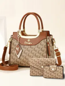 Classic Large Capacity High-End Casual Plaid Print Handbag, Casual Handbag Satchel, Versatile Shoulder Bag for All Seasons, Stylish and Comfortable