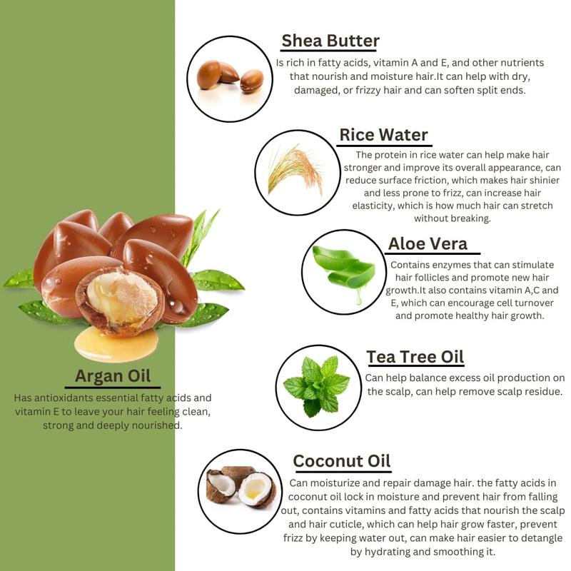 Majestic Style Vegan & Organic Moisturizing Shampoo 16.6 fl oz For All Hair Types