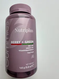 Nutriplus Berry + Green Orange Flavored Gummies