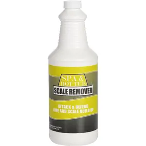 Spa & Hot Tub Scale Remover - Quart Descaler Removes Scale Stain and Lime Stain