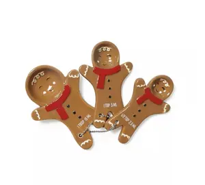 Target Bullseye's Christmas 2025 Ceramic Measuring Spoons- Gingerbread Man (NEW)