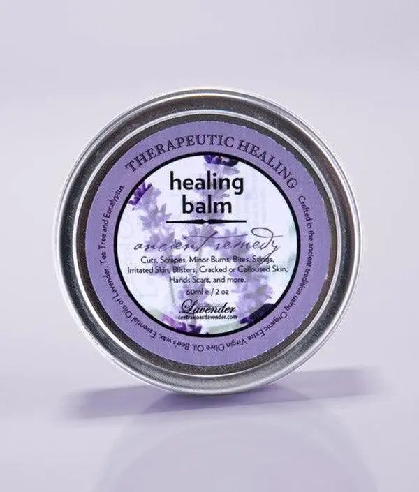 Lavender Soothing Skin Balm for Sensitive Skin Moisturizer Tea Tree Body Care Olive Organic