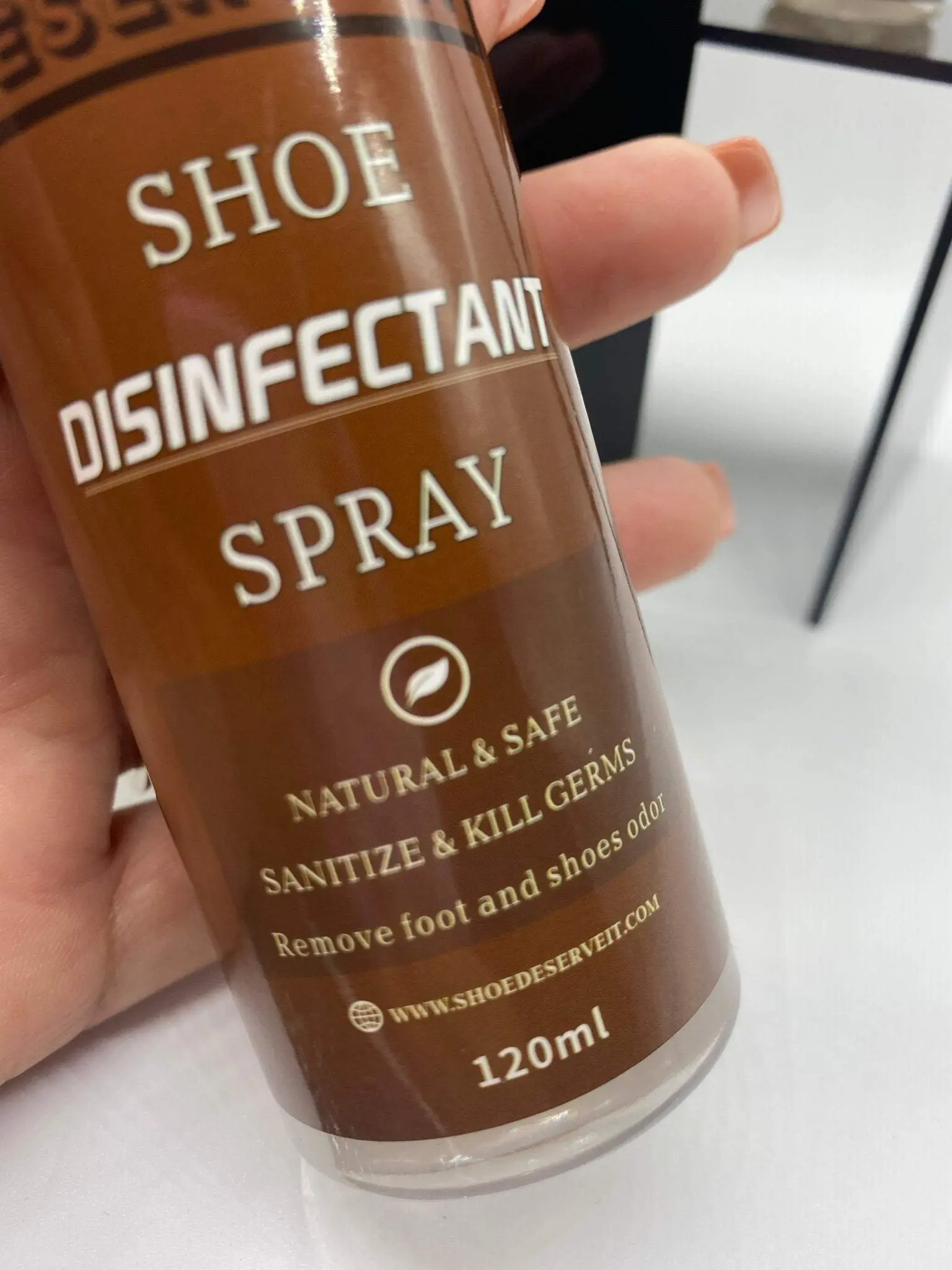 Shoe Disinfectant Spray 4 oz