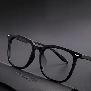Stylish Men's Oversized Frame Fashion Glasses Eyeglass Frames - Perfect For Daily Wear & Special Occasions | Ideal Gift For Birthdays, Holidays, And Christmas