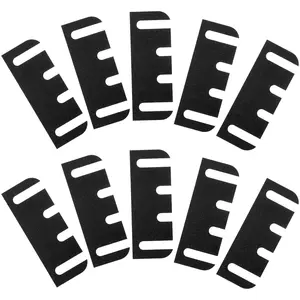 24 Pcs 4 Inch Trimable Door Hinge Shims Spacer Coated Finish Filling Gaps Solve Door Air Leakage for Interior Doors