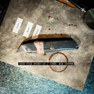 Killer Clown Box Cutter Prop – Inspired by Terrifier 3