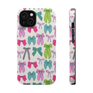 Una elegante funda para teléfono con diseño de pajarita Elegant Bow Tie Design Aesthetic Premium Impact Bumper Case For iPhone 17 Pro Max 16 15 14 13 12 11 Air.