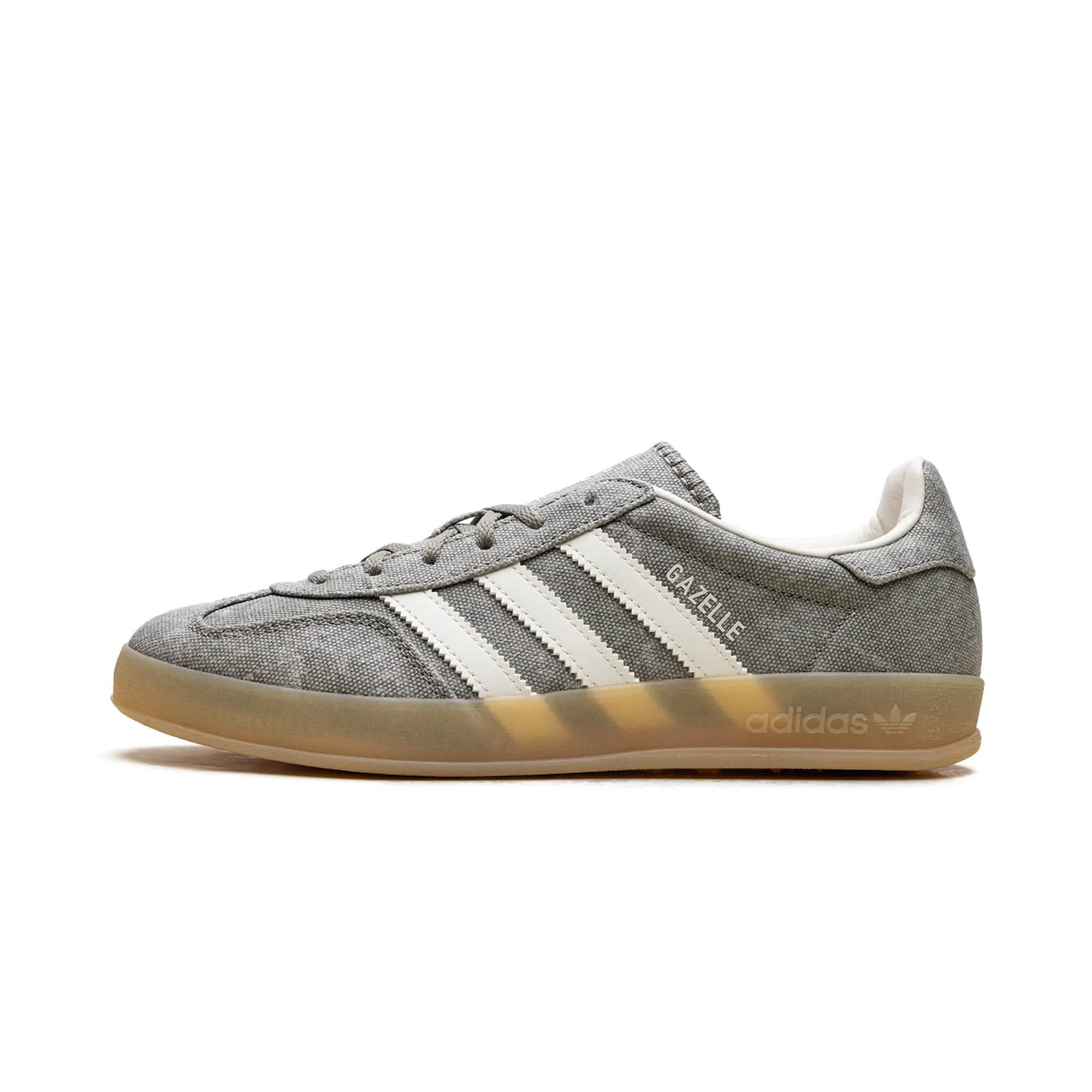 Gazelle Indoor WMNS "Silver Pebble Off White Canvas" IH7033