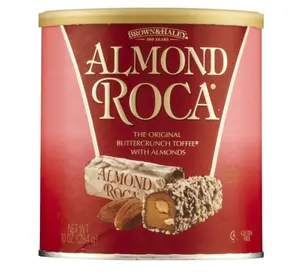 Almond Roca Buttercrunch Toffee with Almonds, 10 oz by Almond Roca