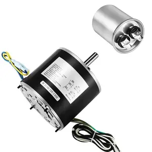 Condenser Fan Motor with Capacitor, 1/5HP 1075/900RPM 208-230V, Replaces 12Y75, 97M49, 100483-02, 43W49, Compatible with Lennox Interlink Emerson K48HXGCK-4210 K48HXGFG-4294 YFK-150-6