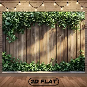1PC Christmas-Themed 2D Flat Polyester Wall Hanging Backdrop, Snowflake Bell Design, Laser-Cut Neat Edges, Washable Reusable Party Decorations Banners, Ideal for Festival Parties, Children's Birthdays