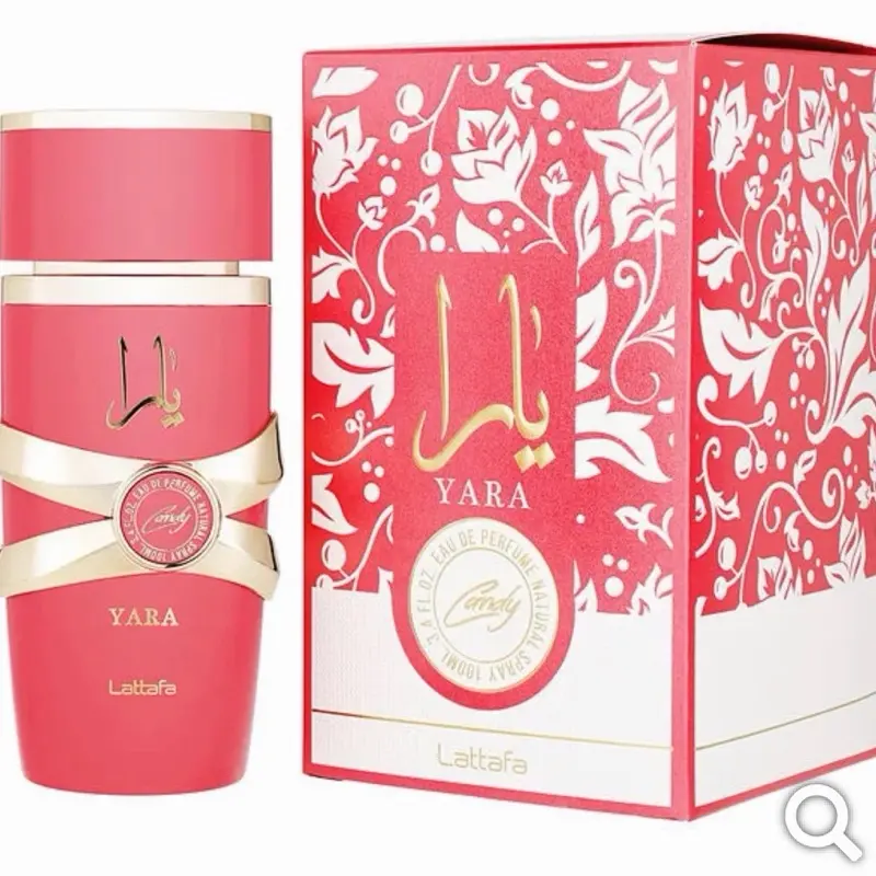 Lattafa Yara Candy Eau de Parfum 100ml for Women | Sweet Strawberry Vanilla Perfume