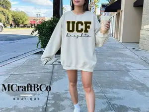 UCF Sweatshirt, Customized University Sweatshirt, Personalized College Crewneck, University of Central Florida