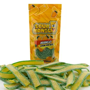 Sour Mania Extreme Sour Gummy Belts 3.6 oz Mango
