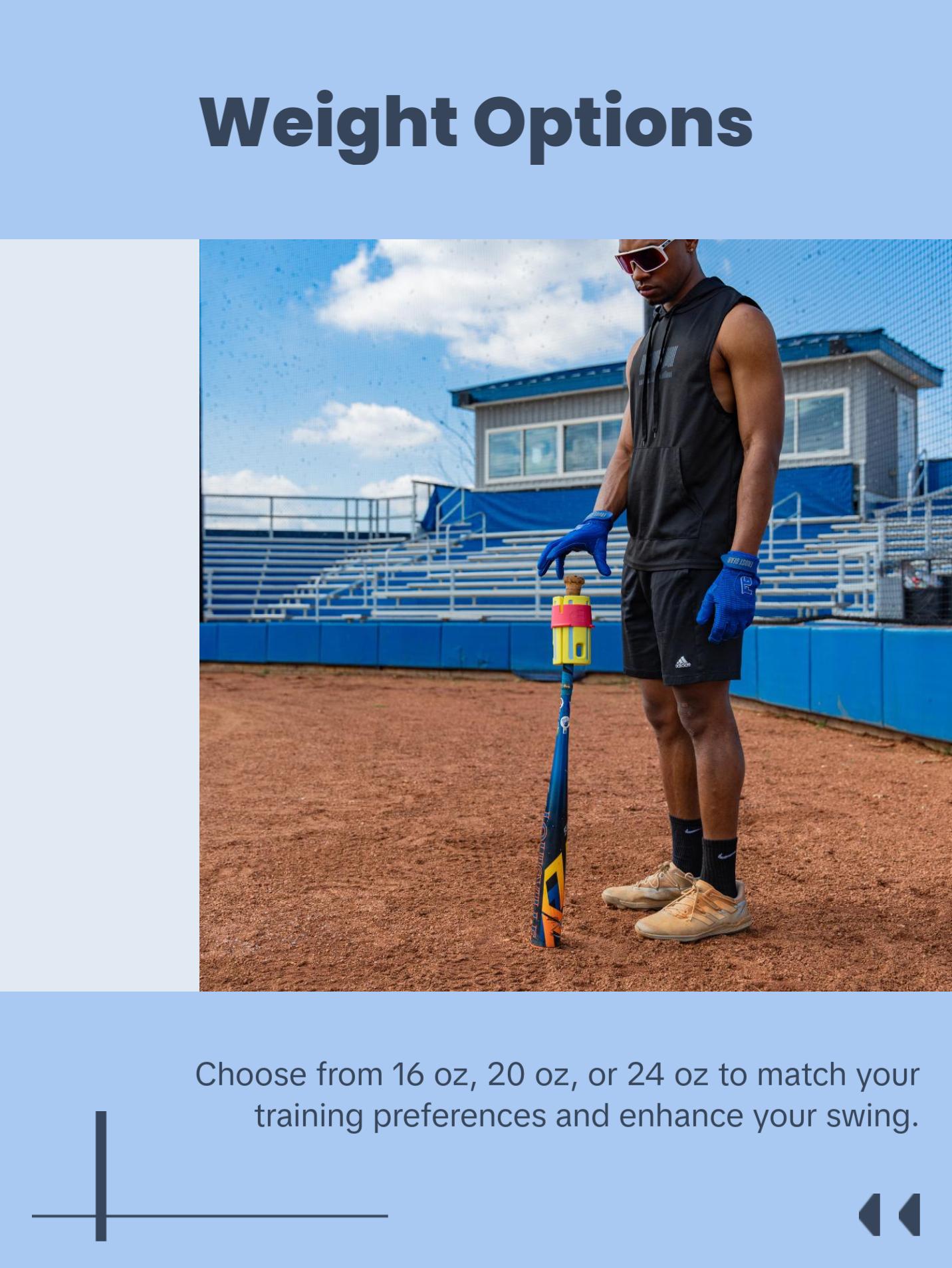 "NAN" Colorway - Baseball Bat Weight