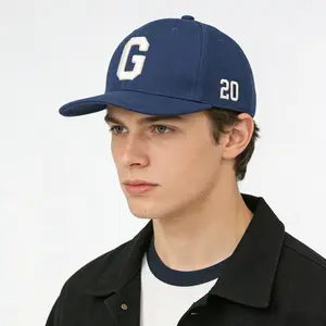 Unisex #20 vintage style Josh Gibson Snapback Hat Homestead GraysNegro National League Baseball Cap Embroidered Solid color hat Outdoor travel hat Metal adjustment buckle Soft top curved eave duckbill cap