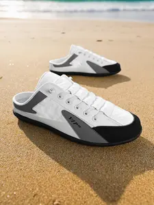 Men's Fashionable Breathable Lightweight Slip on Sandals, Casual Comfortable Sports Sandals for Beach, Daily Commuting Shoes for Men, Outdoor Sneakers