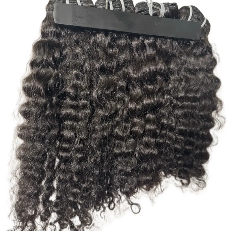 Raw Burmese Curly Hair Extensions