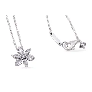 Pandora Sparkling Herbarium Cluster Pendant Necklace 392387C01-45