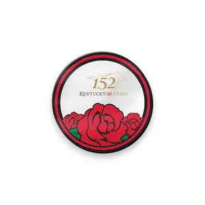 Official 152nd Kentucky Derby Acrylic Mirror Pin | Lightweight Collector's Item