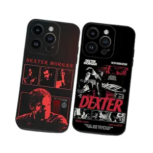Dexter Morgan pattern phone case, compatible with iPhone 17/16/15/14/13/12/11 Pro Max/Plus and Samsung Galaxy S23FE/22/23/24/25.lightweight, new fashion trend design
