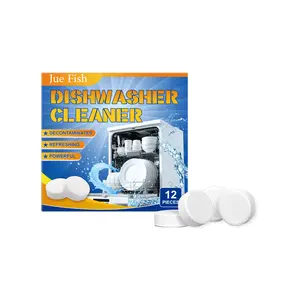 Jue Fish Dishwasher Degreasing And Cleaning Tablets Remove Grease, Reduce Scale, Keep Tableware Clean, And Maintain Household Cleanliness