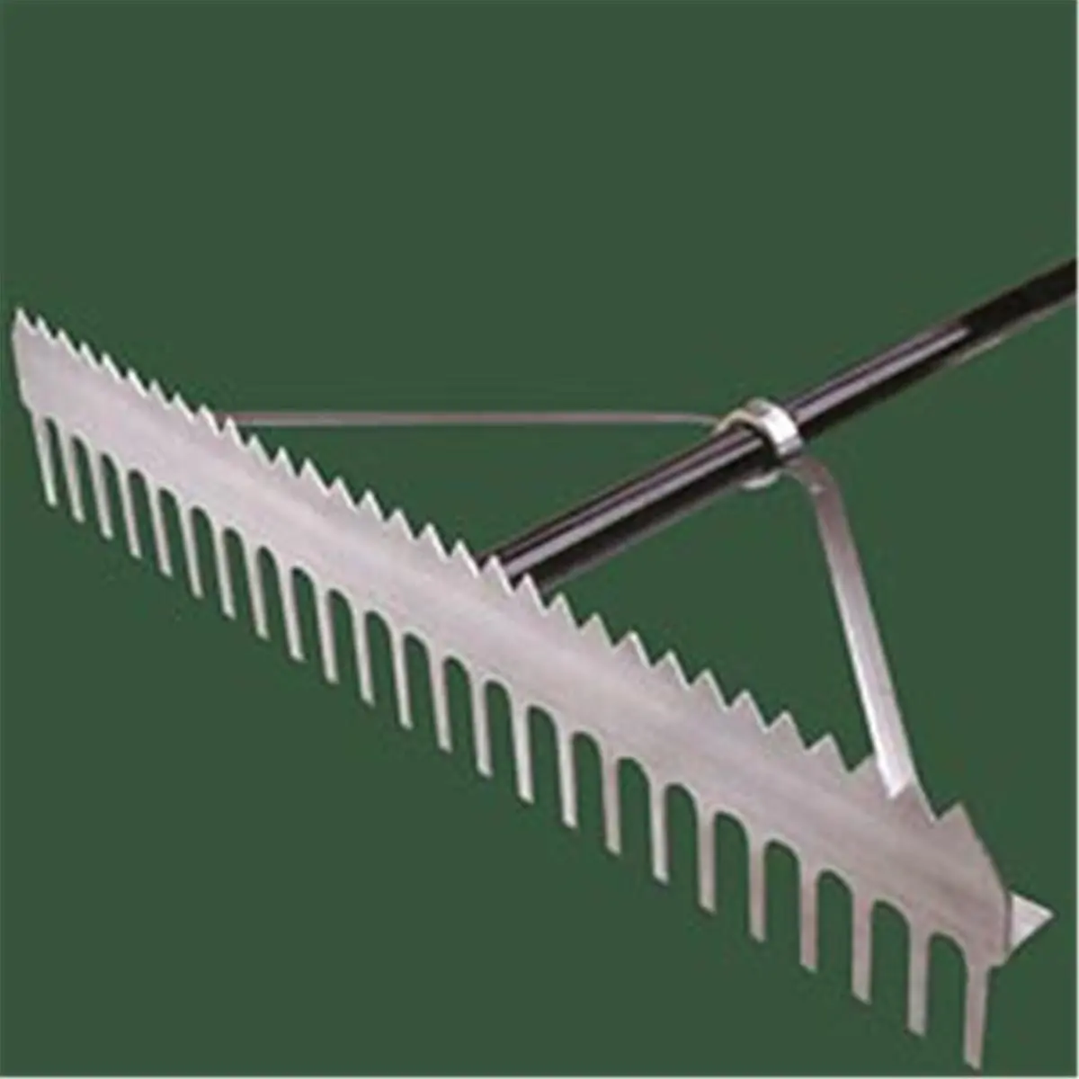 212 MAIN Double-Play 36in Field Maintenance Rake, Double Teeth, for Grooming and Sports & Outdoor Field Hockey Use, Field Grooming