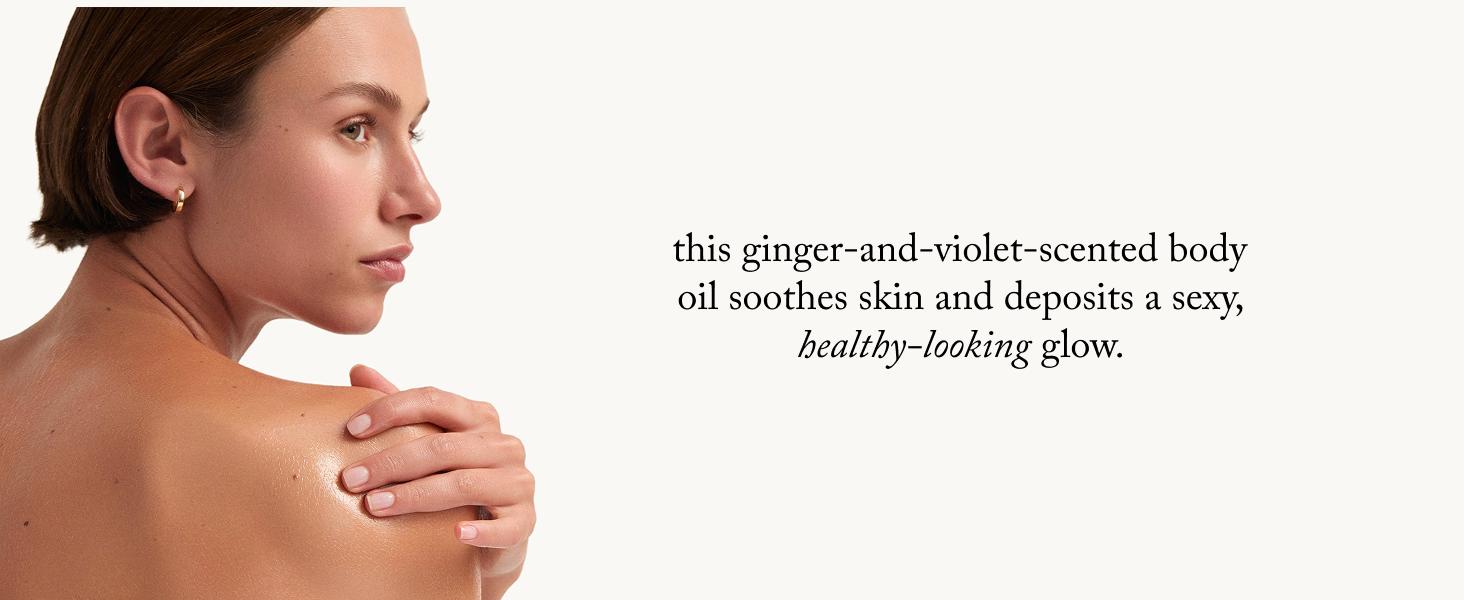 Afterglow Body Oil by goop beauty | Instant Hydration To Firm & Smooth | High-Quality, Clean Ingredients