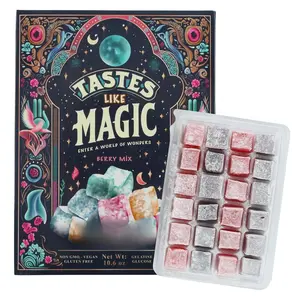 Turkish Delight, Berry Mix, Vegan, Gluten Free, Non-GMO, 10.6 oz Strawberry, Raspberry, Blackberry, Blueberry Turkish Delight