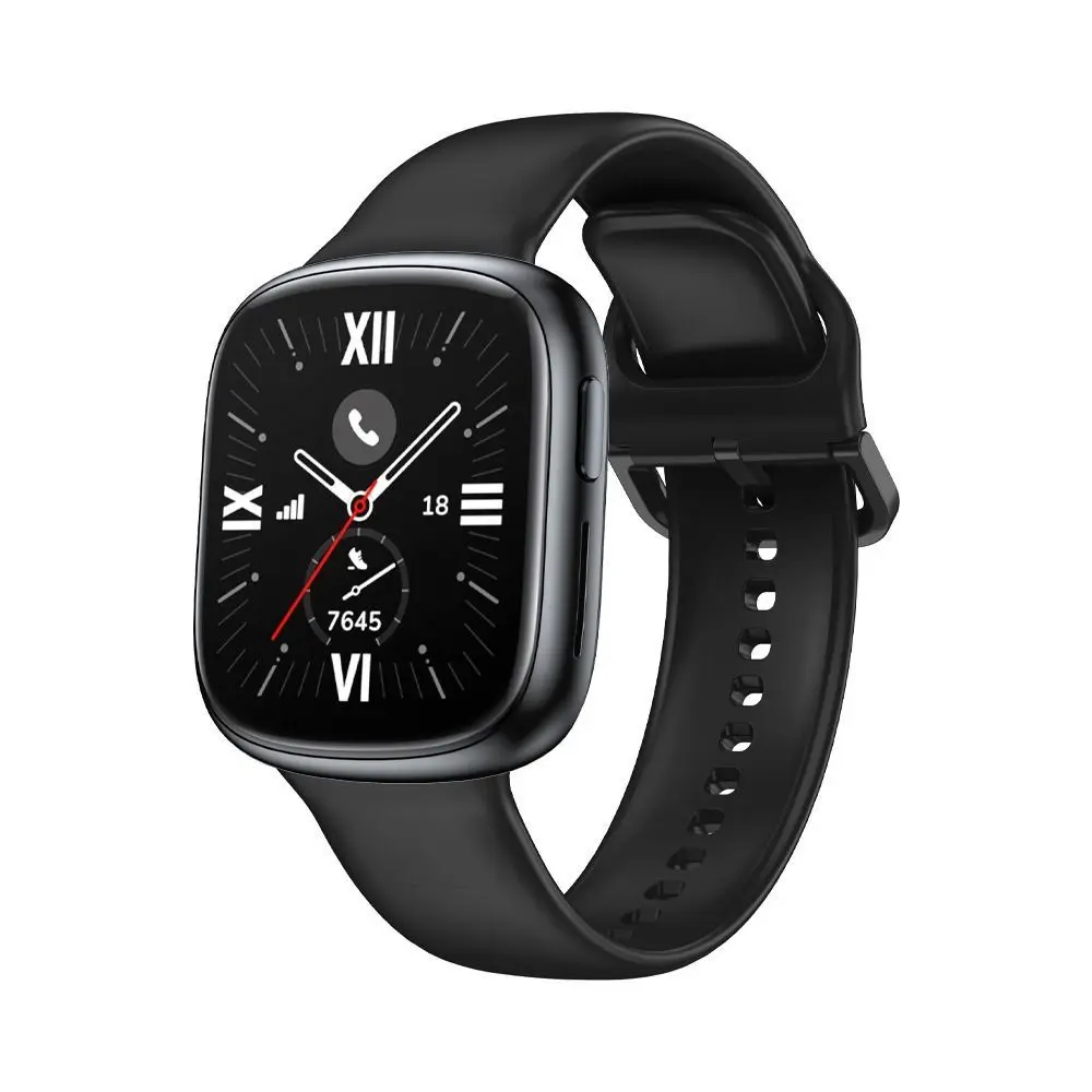 1 Piece Honor Watch 4 Silicone Strap, Casual Style Soft Wristband with Open Buckle, Replacement Smartwatch Strap Accessory