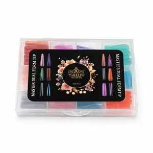 Master Dual Forms Kit – Full & Half Cover Nail Molds | Fast Nail Extensions | Pro Nail Tech Must-Have