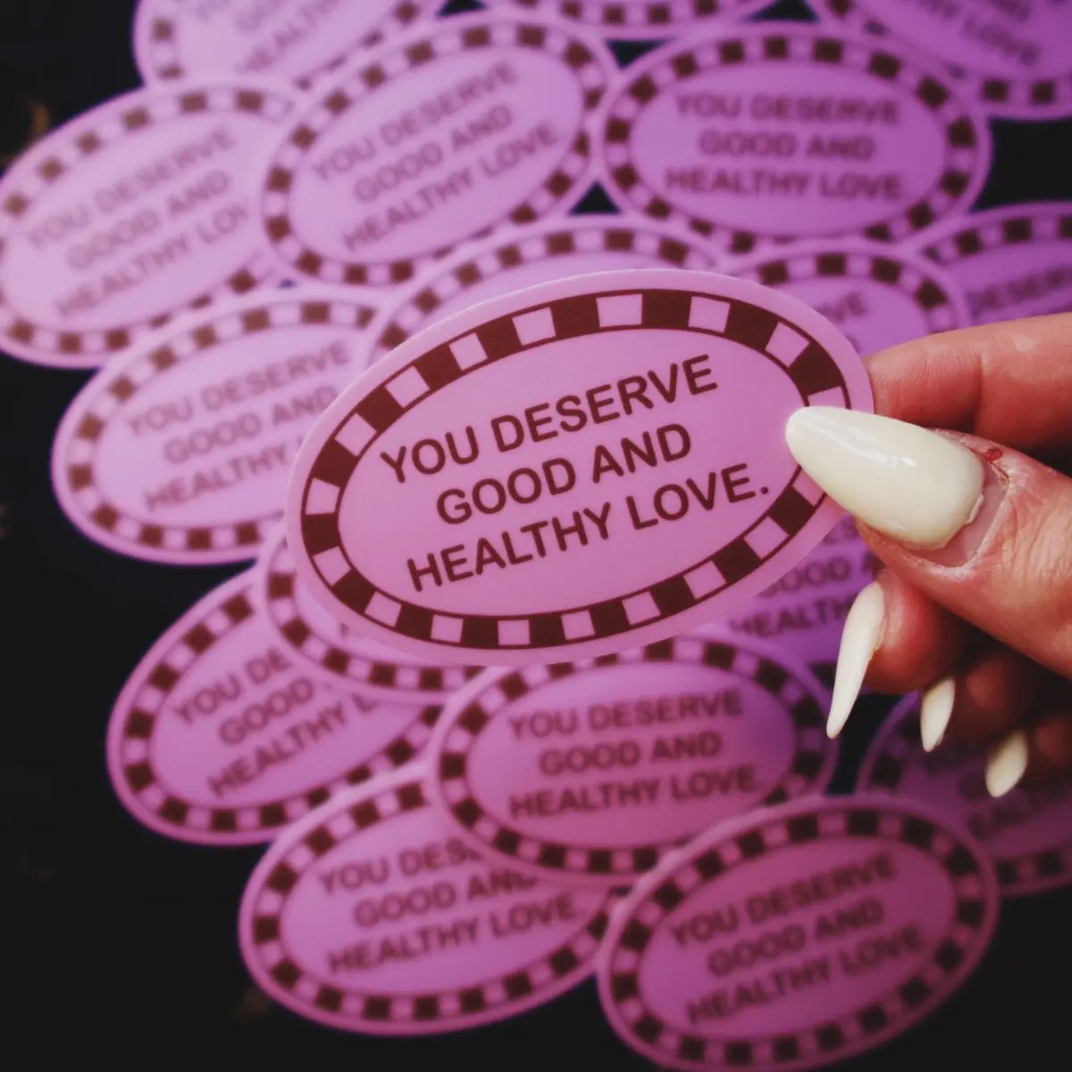 Mental Health Love Sticker
