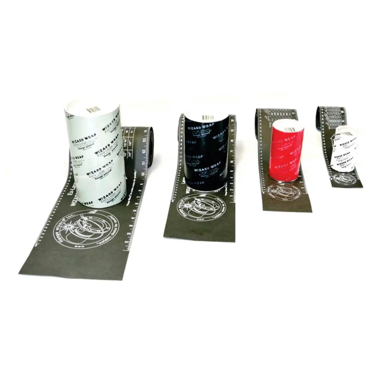Wizard Wrap, Medium Only, 3-7/8 in W x 60 in L, Heat Resistant Wizard Wrap, Medium Only, 3-7/8 in W x 60 in L, Heat Resistant
